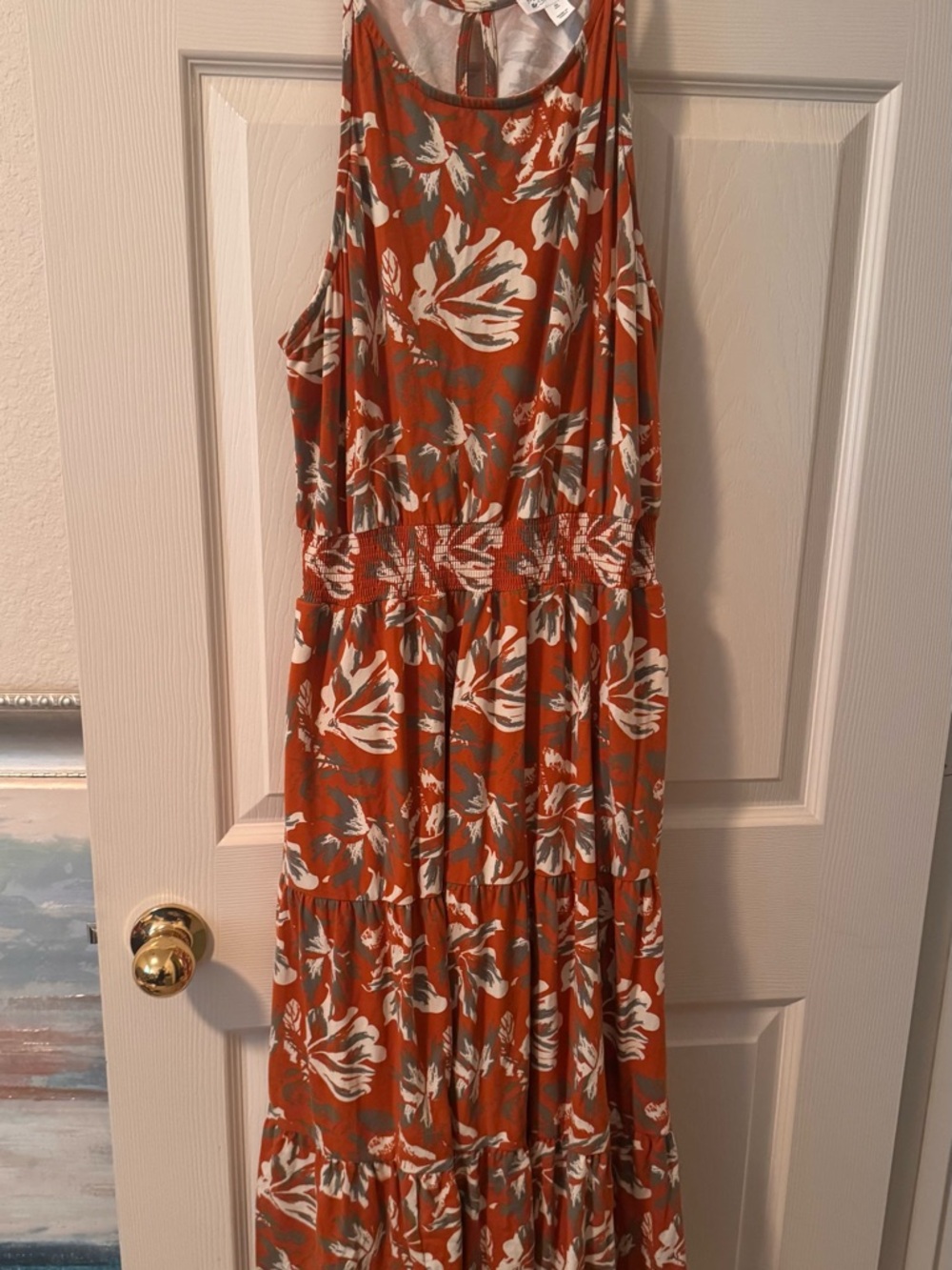 Market & Spruce from Stitch Fix Tiered Midi Dress-Sz XL, worn once